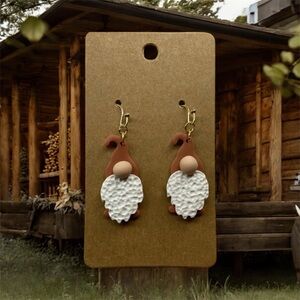 🍊Gnomie Earrings - Burnt Orange